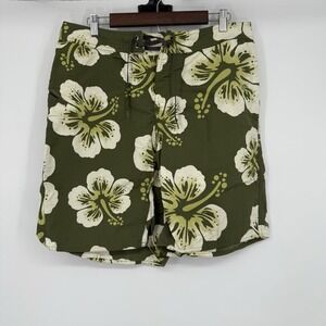 Patagonia Wavefarer II Board Shorts Swim Trunks Mens 36 Tropical Flower Hawaiian